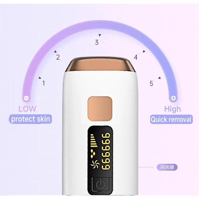 Noka  999999 Pulses Permanent LaserFor Women Hair Removal