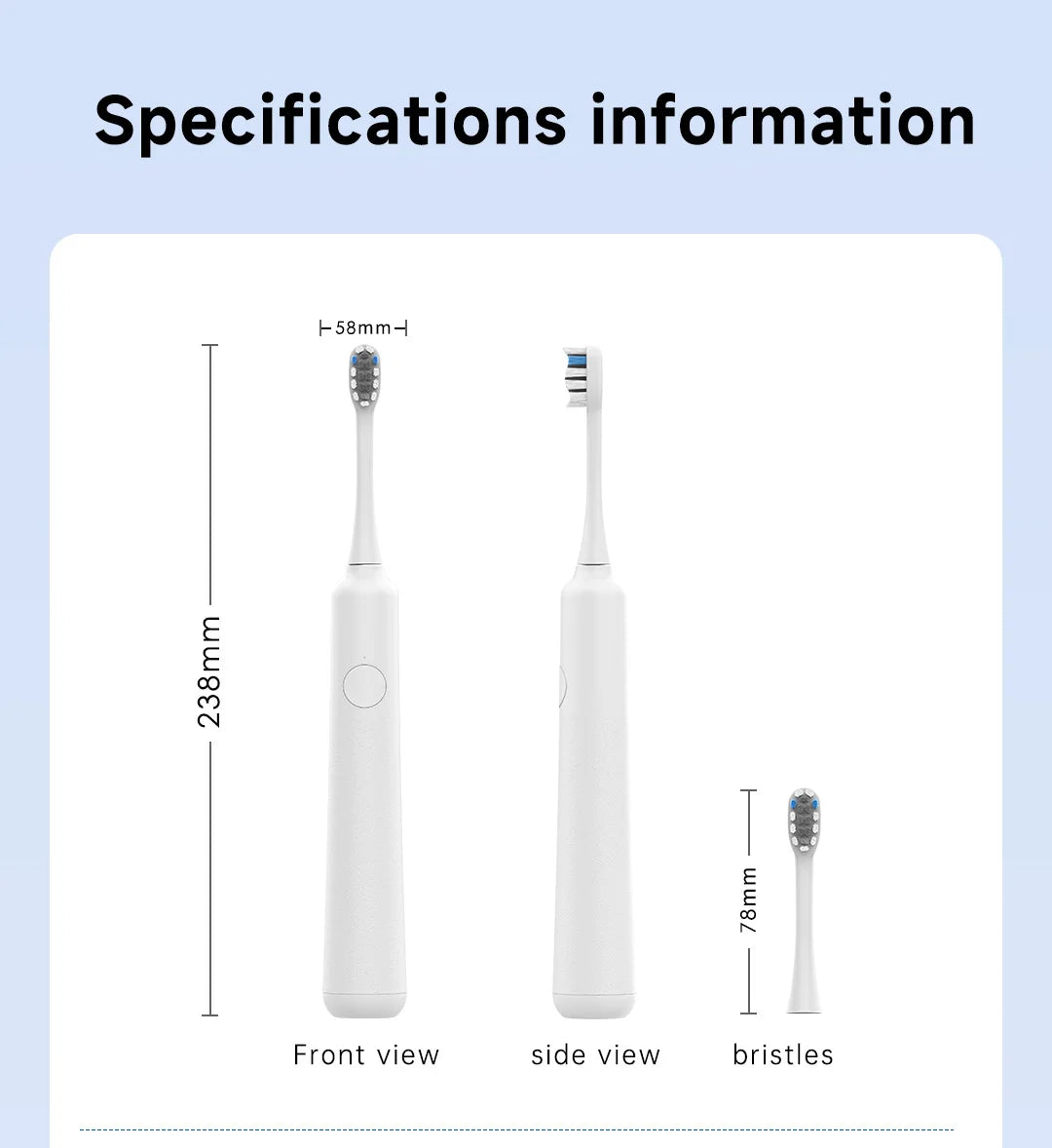 Sweeping Electric  vibration Toothbrush