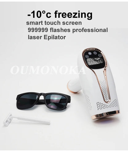 Noka  999999 Pulses Permanent LaserFor Women Hair Removal