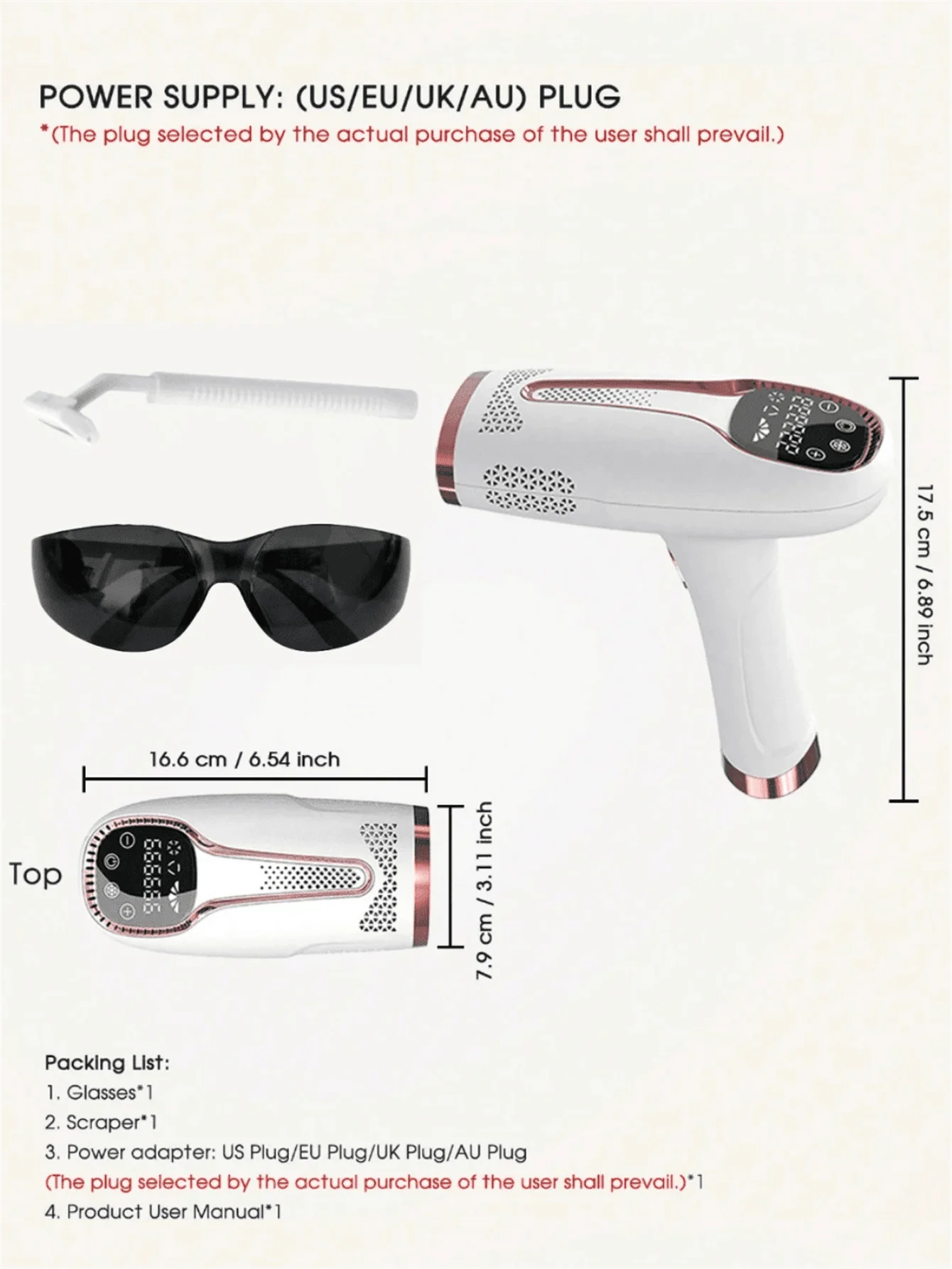 Laser Hair Removal Device