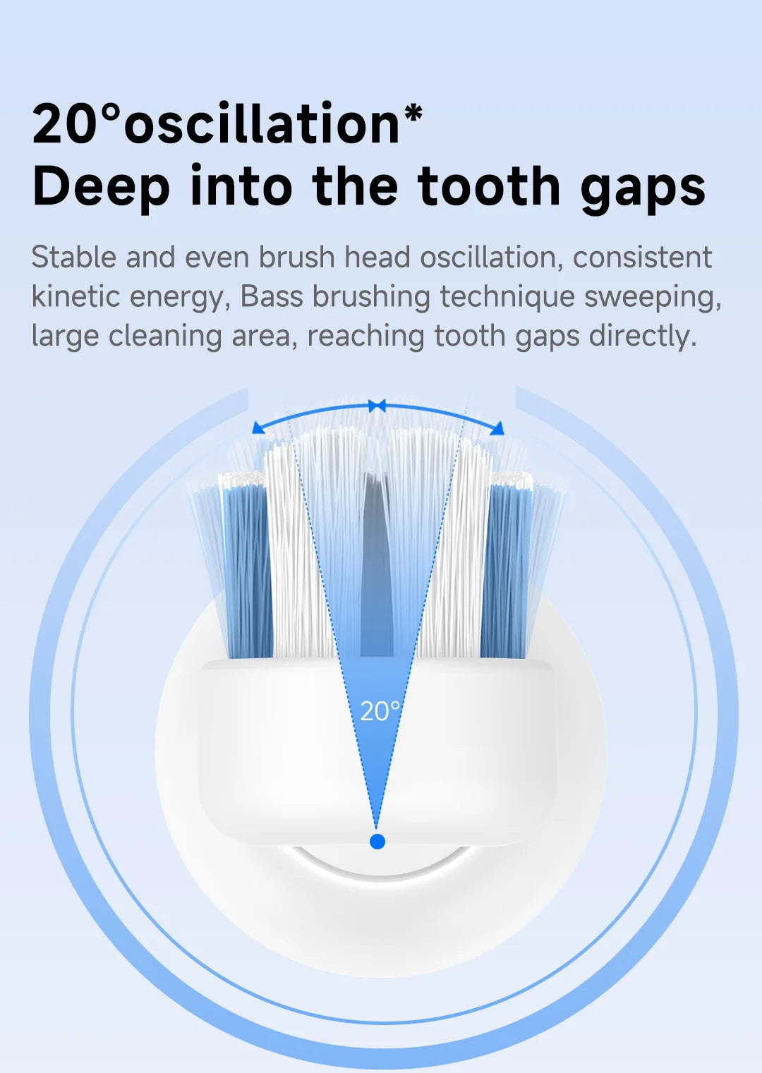 Sweeping Electric  vibration Toothbrush