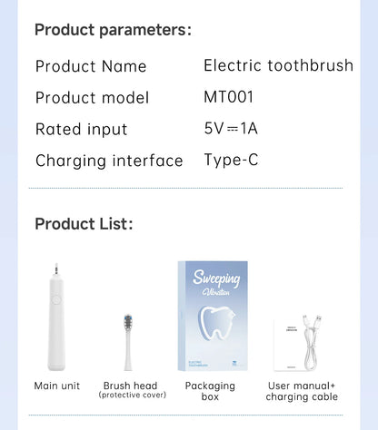 Sweeping Electric  vibration Toothbrush