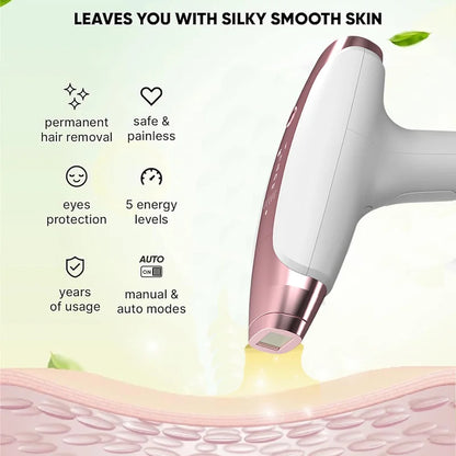 Noka  999999 Pulses Permanent LaserFor Women Hair Removal