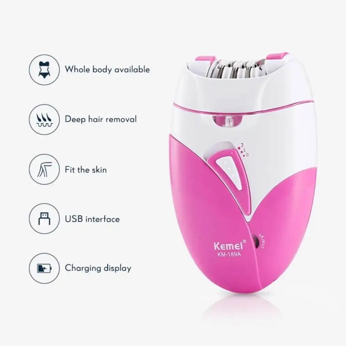 Kemei Women's Professional hair Removal