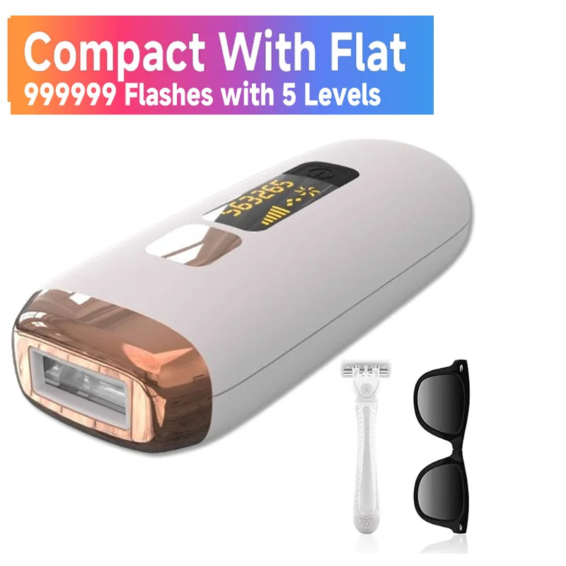 Noka  999999 Pulses Permanent LaserFor Women Hair Removal