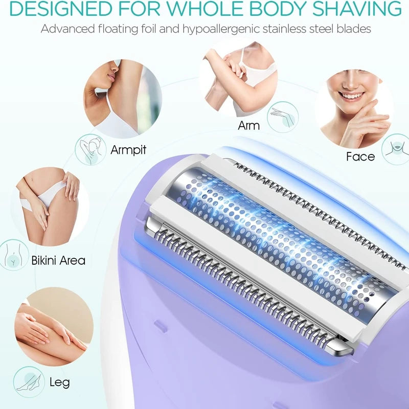 Kemei 4in1 Women Electric Shaver