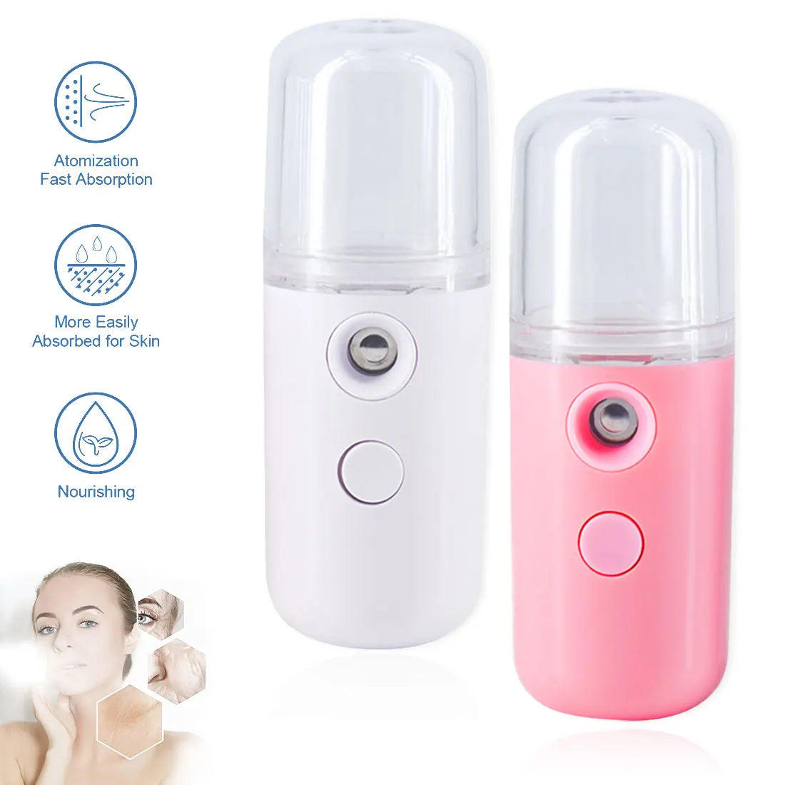 Mini Facial Steamer  Facial Sprayer 30ML